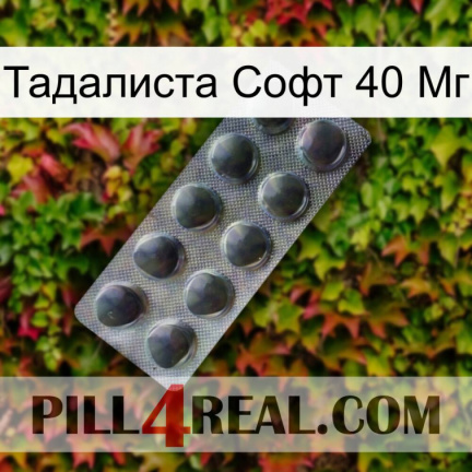 Тадалиста Софт 40 Мг 30